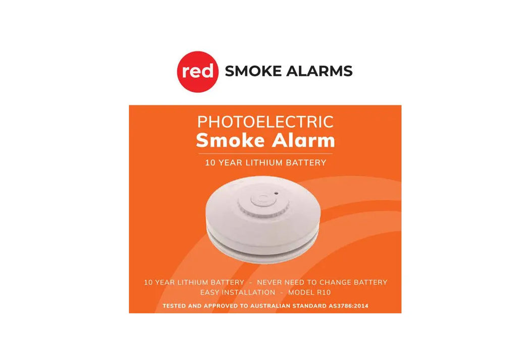 10 year battery stand-alone smoke alarm