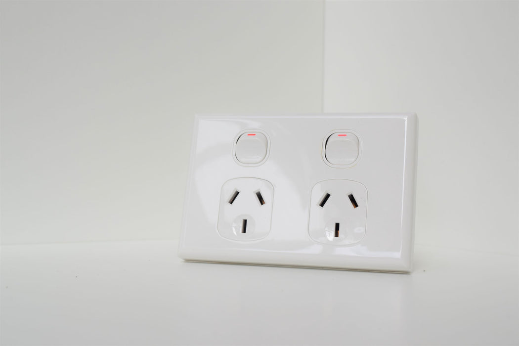 10amp Double pole, Double GPO